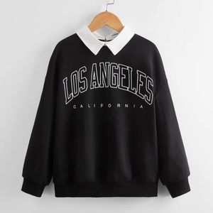 Girls Black Sweatshirt